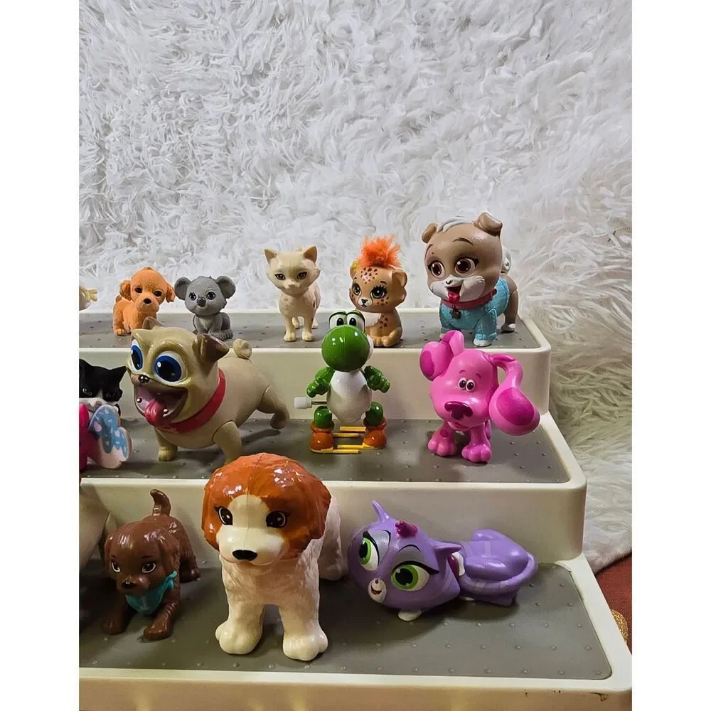 Huge 20+ Toy Lot: Disney Puppy Dog Pals, Peppa Pig, 44 Cats & More